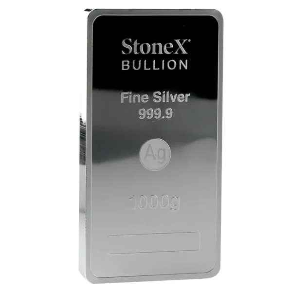 1 Kilo Silver Coin Bar | StoneX Bullion | 2025