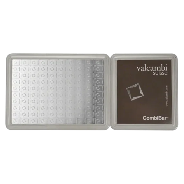 100 x 1g CombiBar® | Silver | Valcambi