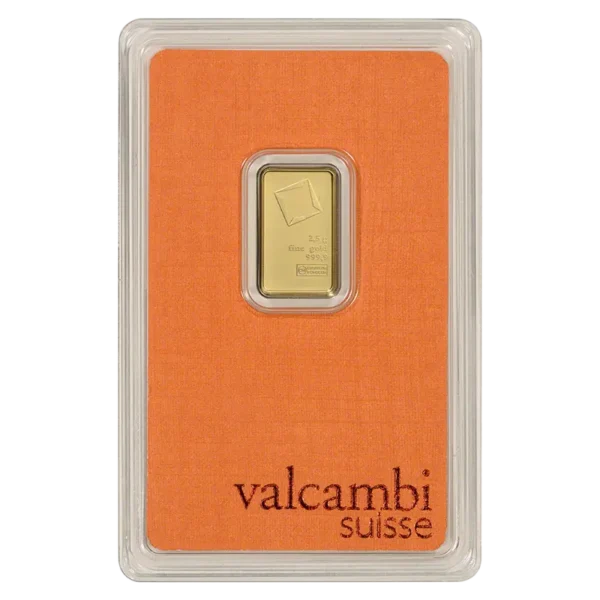 2.5g Gold Bar | Valcambi