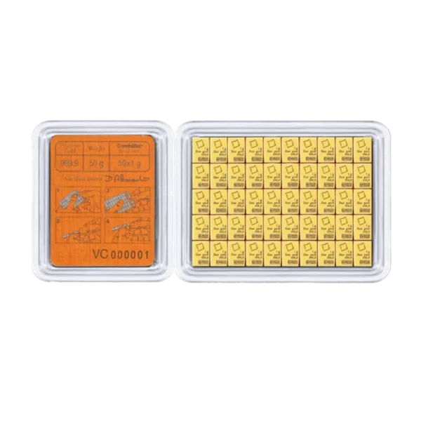 50 x 1g CombiBar® | Gold | Valcambi