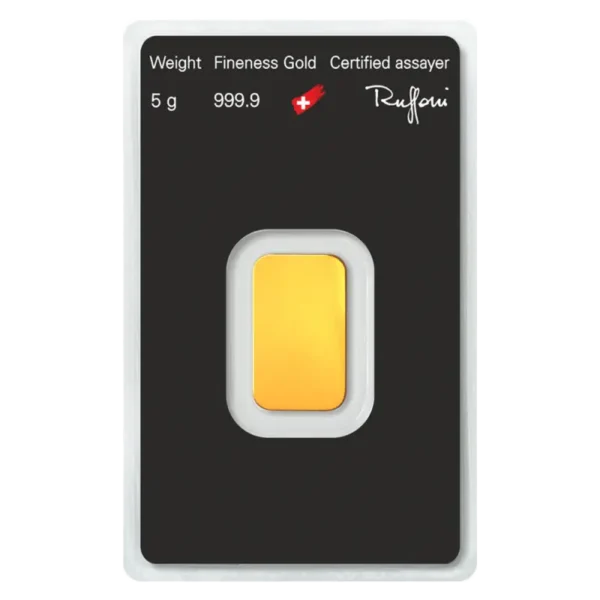 5g Gold Bar | Argor-Heraeus