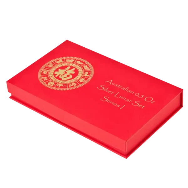 Coin Box Lunar Series I Silver 9 x 0.5 oz