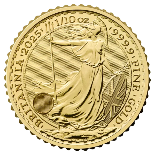 1/10 oz Britannia Charles III Gold Coin | 2025
