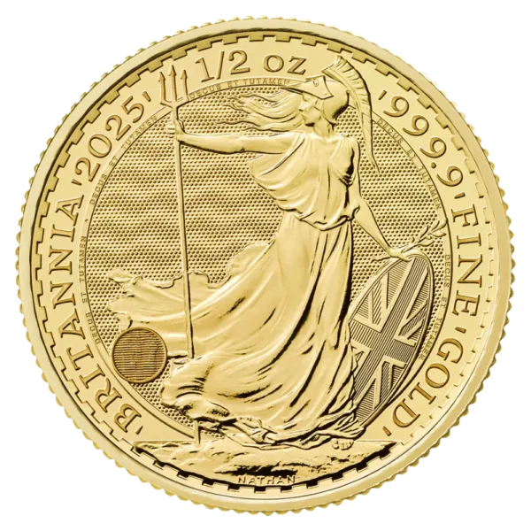 1/2 oz Britannia Charles III Gold Coin | 2025