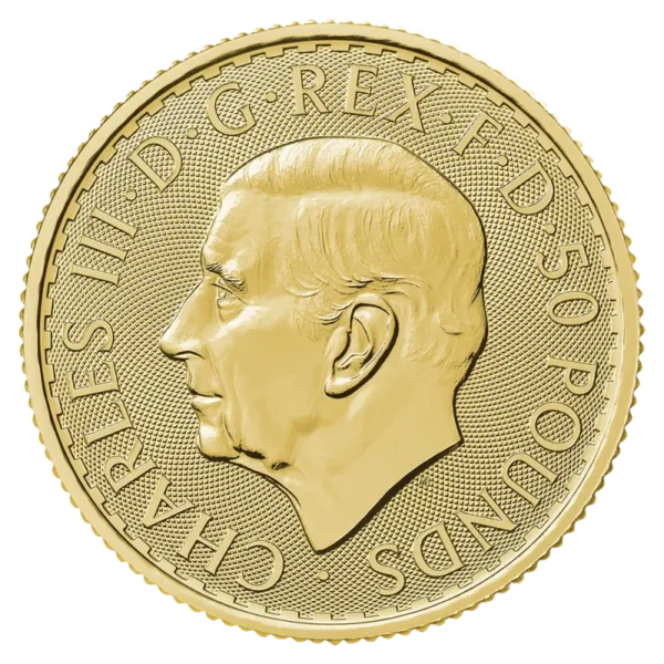 1/2 oz Britannia Charles III Gold Coin | 2025