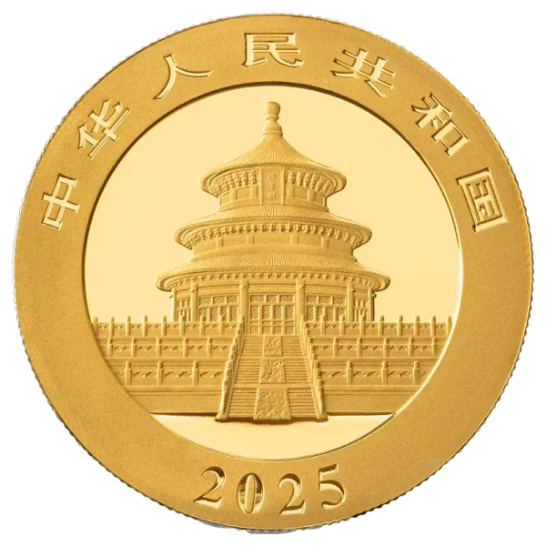 15g China Panda Gold Coin | 2025