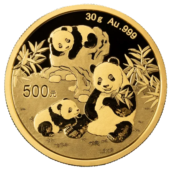 30g China Panda Gold Coin | 2025