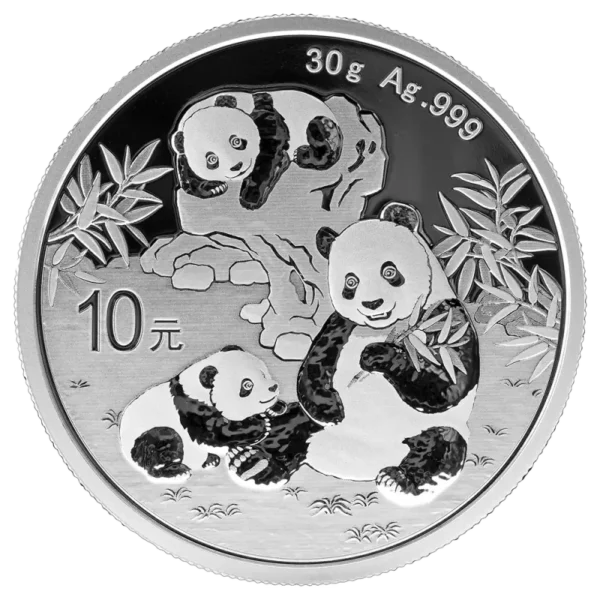 30g China Panda Silver Coin | 2025