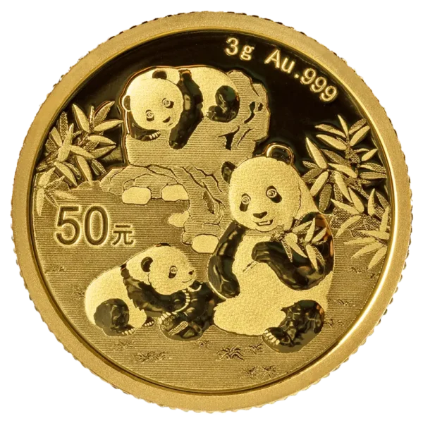 3g China Panda Gold Coin | 2025