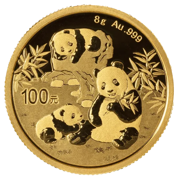 8g China Panda Gold Coin | 2025
