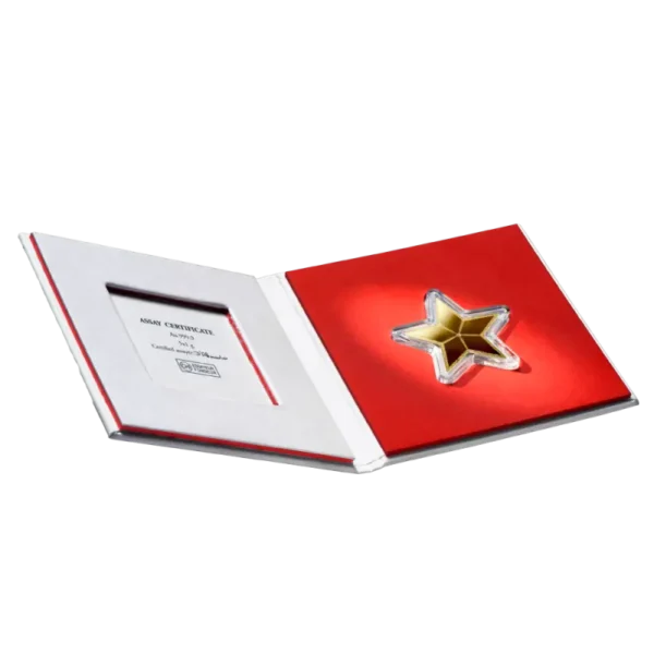 5 x 1g CombiBar Star | Gold | Valcambi | Booklet