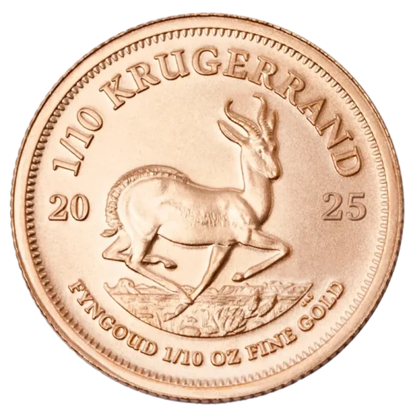 1/10 oz Krugerrand Gold Coin | 2025