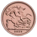 Quarter Sovereign Charles III Gold Coin | 2025