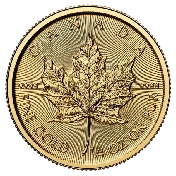 1/4 oz Maple Leaf Gold Coin | 2025