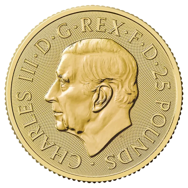 1/4 oz Tudor Beasts Greyhound of Richmond Gold Coin | 2025