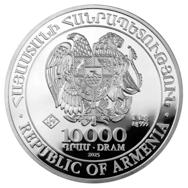 1 Kilo Noah's Ark Silver Coin | 2025