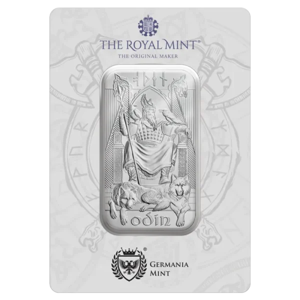 1 oz Odin Silver Bar | The Royal Mint
