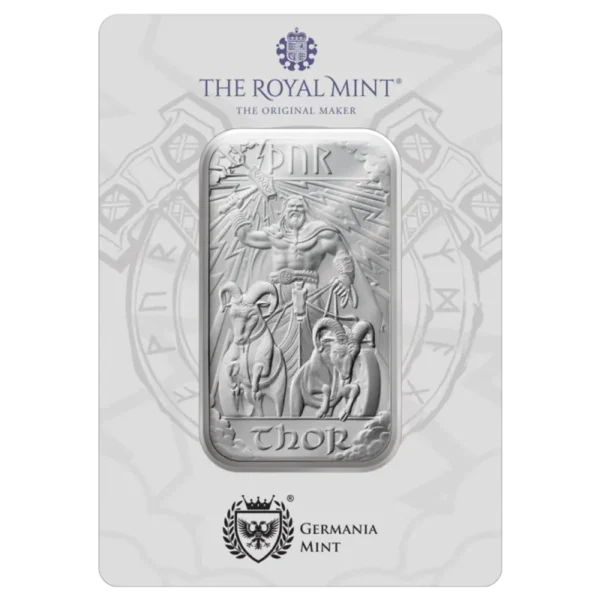 1 oz Thor Silver Bar | The Royal Mint