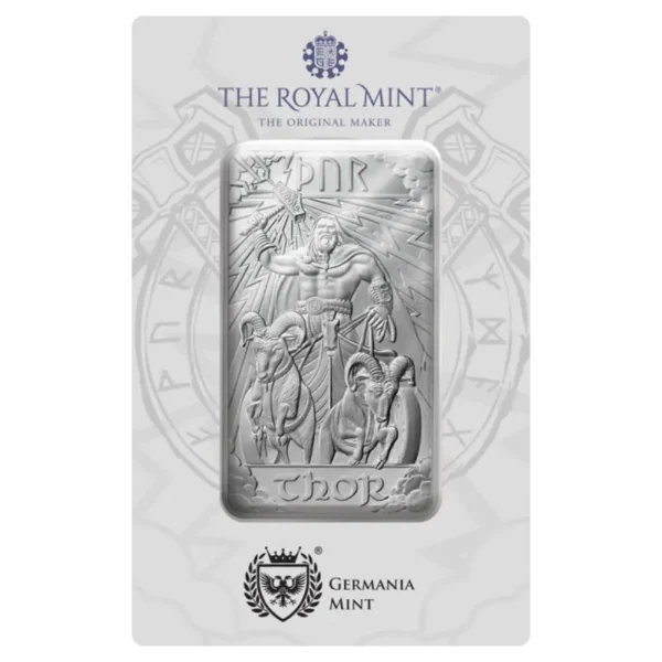 10 oz Thor Silver Bar | The Royal Mint