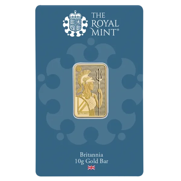 10g Britannia Gold Bar | Royal Mint