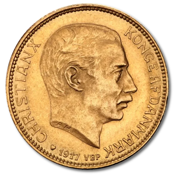 20 Kroner Christian X Denmark Gold Coin | 1913-1917