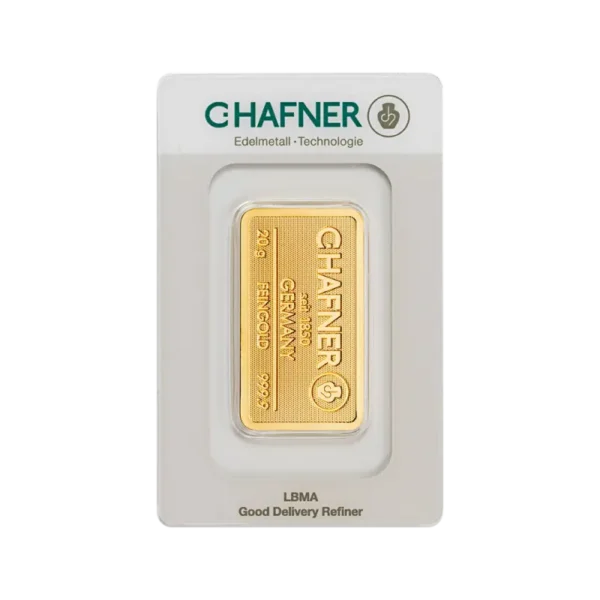 20g Gold Bar | C.Hafner