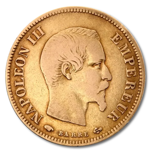 10 French Francs Napoleon III | Gold | 1854-1860