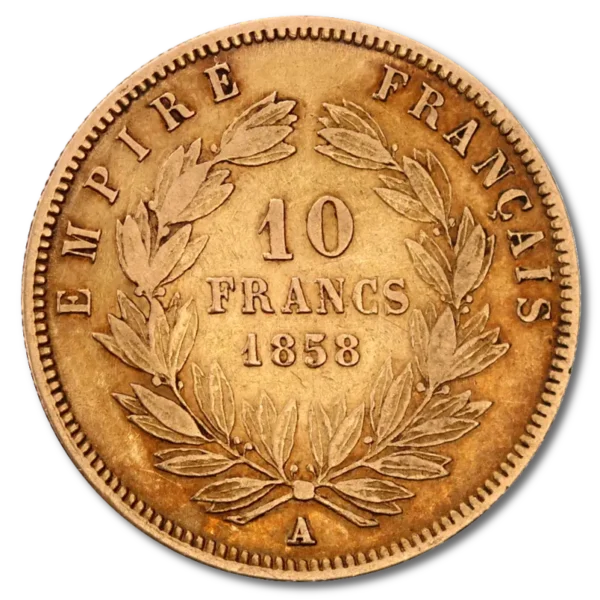 10 French Francs Napoleon III | Gold | 1854-1860