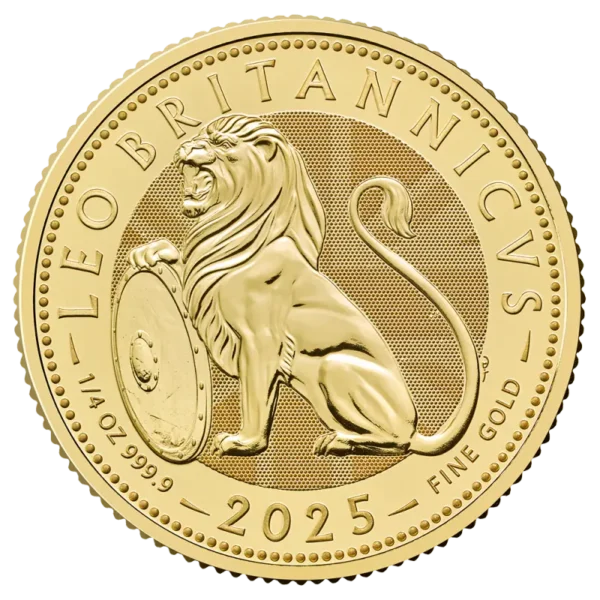 1/4 oz The British Lion Gold Coin | 2025