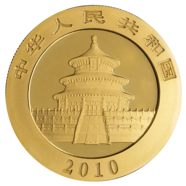 1 oz China Panda Gold Coin | 2010 | Proof