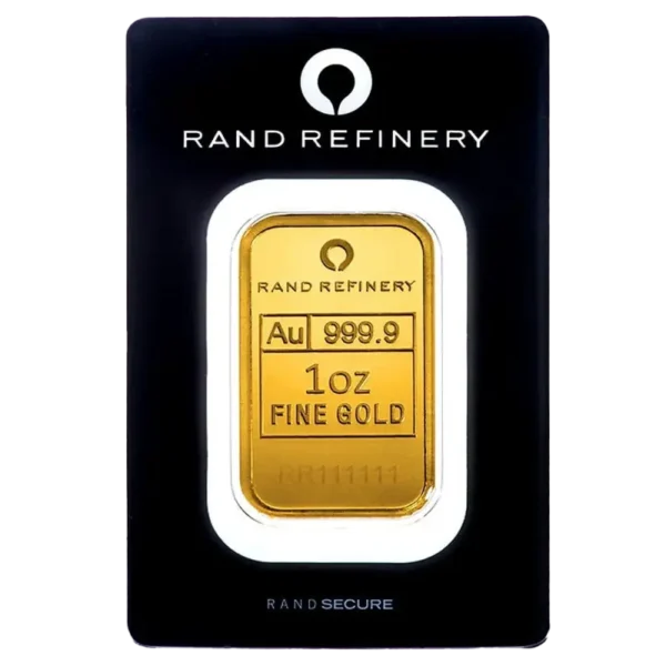 1 oz Gold Bar | Loxodonta Africana | Rand Refinery