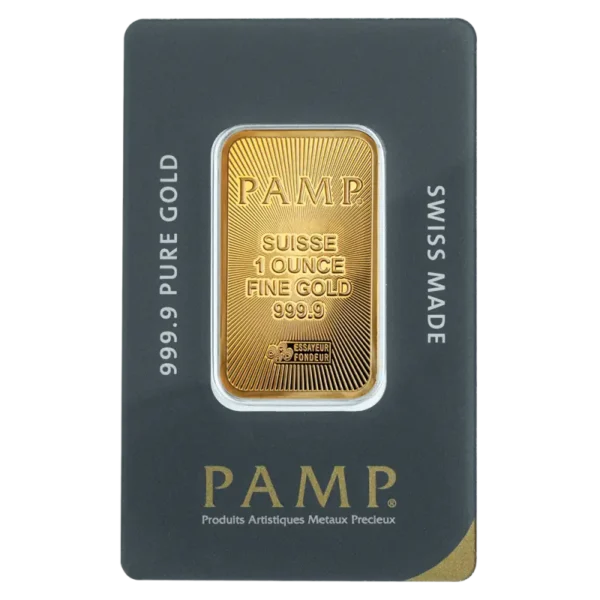1 oz Gold Bar | PAMP Suisse