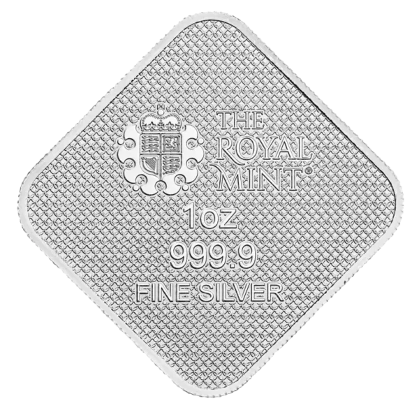 1 oz Queen's Beast Completer Silver Bar | The Royal Mint