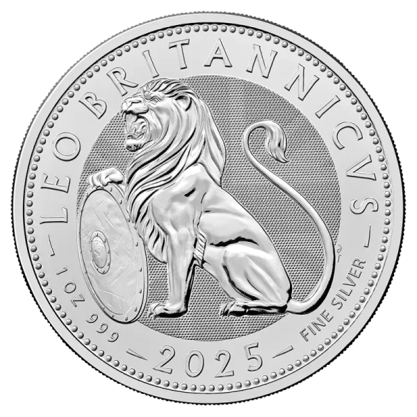 1 oz The British Lion Silver Coin | 2025
