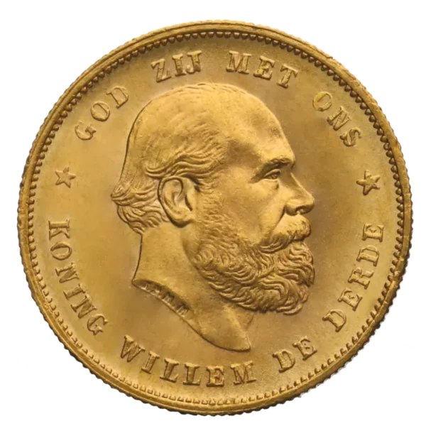 10 Dutch Guilders Willem III or Wilhelmina | Gold | mixed years