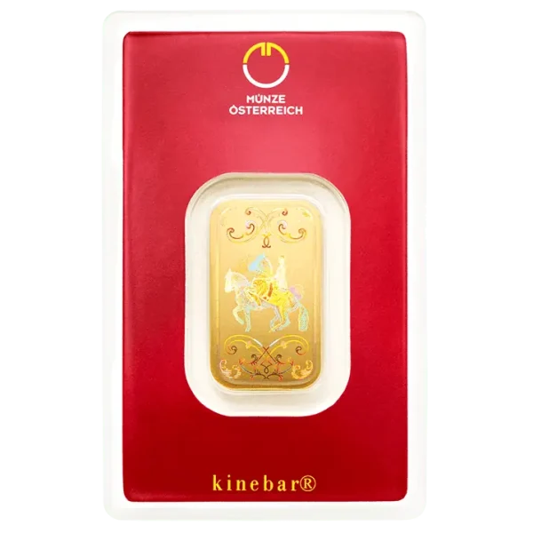 10g Gold Bar | Austrian Mint | Kinebar