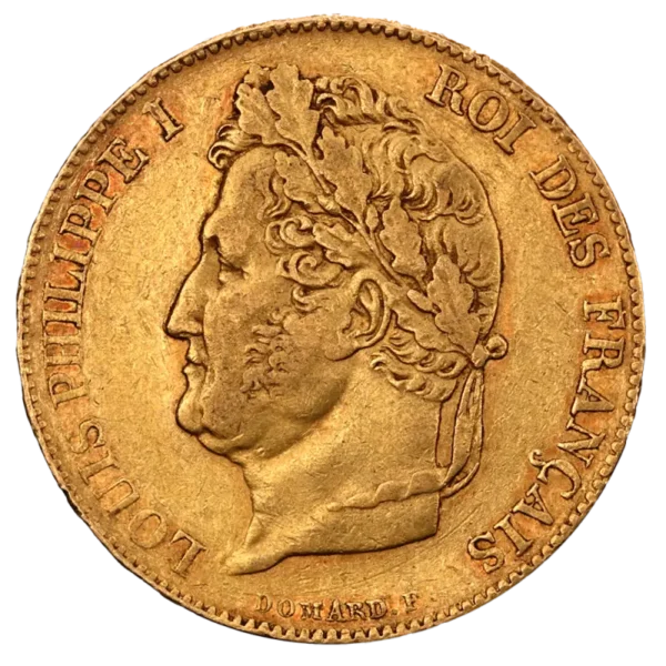 20 Franc Louis Philippe I | Gold | 1830-1848