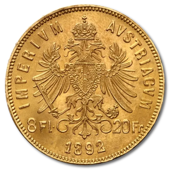8 Florin 20 Francs | Gold | New Edition