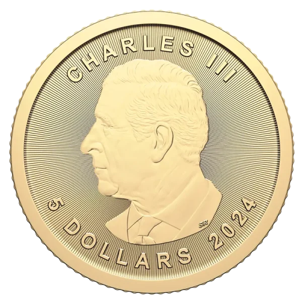 1/10 oz Maple Leaf Gold Coin | 2024