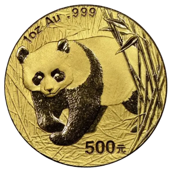 1 oz China Panda Gold Coin | 2001