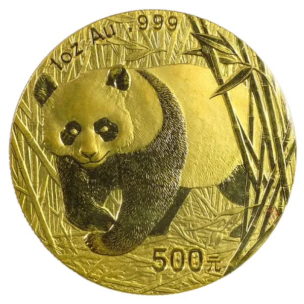 1 oz China Panda Gold Coin | 2002
