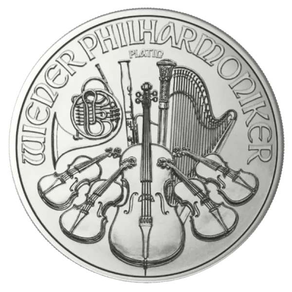 1 oz Vienna Philharmonic Platinum Coin | 2025