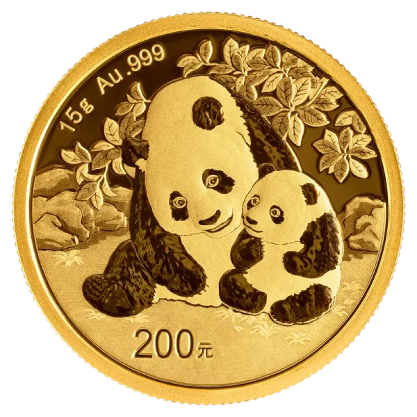 15g China Panda Gold Coin | 2024