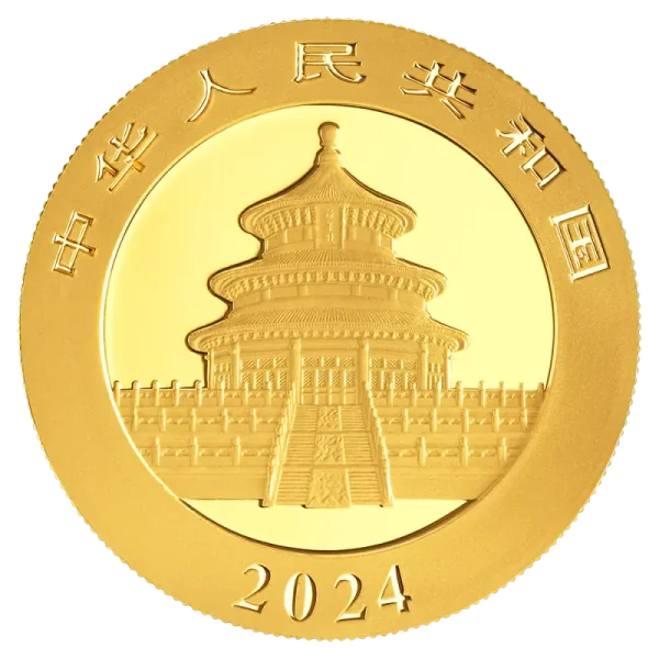 15g China Panda Gold Coin | 2024