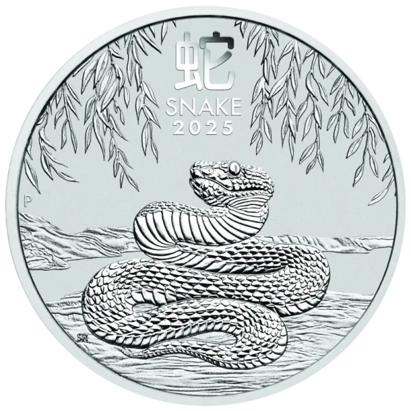 2 oz Lunar III Snake Silver Coin | 2025