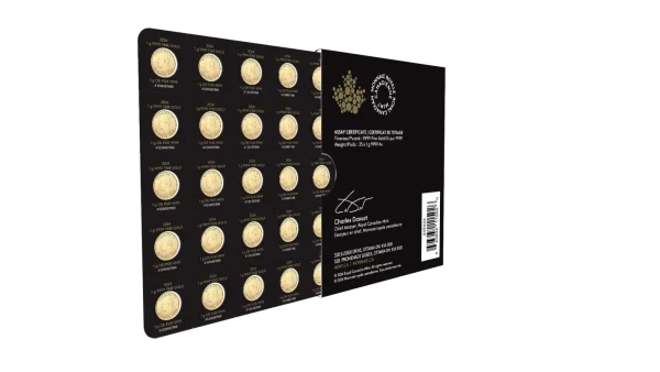25 x 1g MapleGram Gold | 2024
