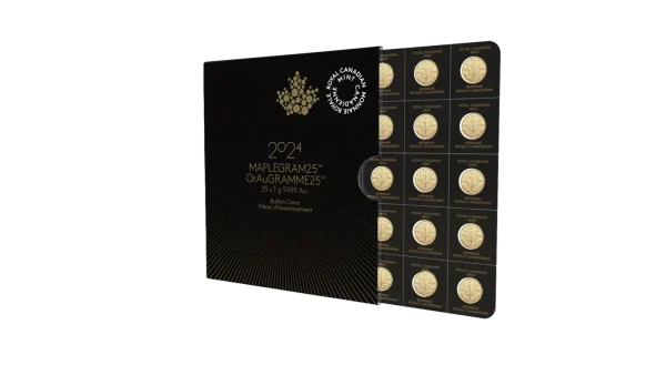 25 x 1g MapleGram Gold | 2024