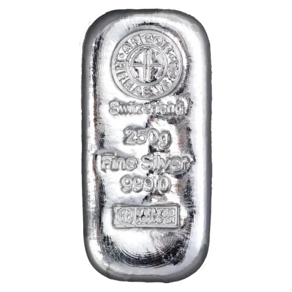 250g Silver Bar | Argor-Heraeus