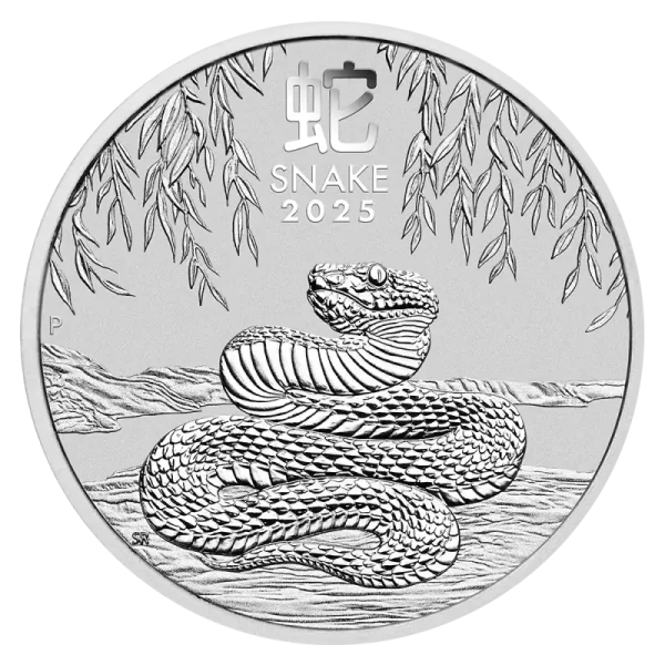 5 oz Lunar III Snake Silver Coin | 2025