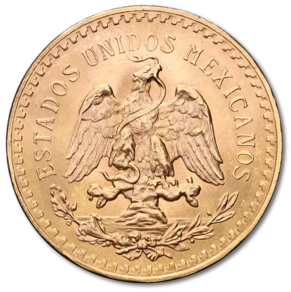 50 Gold Mexican Pesos | 1821-1947